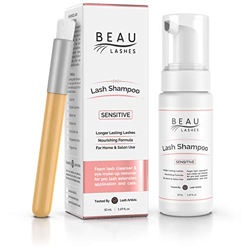 Eyelash Extension Foam Cleanser - Oil Free, Paraben Free 50ml