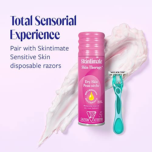 Moisturizing Shaving Gel for Women - Dry Skin Relief, Pack of 6