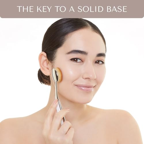 Artis Elite Oval 6 Brush | Oval Makeup Brush | Luxury Synthetic Foundation Brush | Ideal For Foundation, SPF, Skincare | Use With Liquids, Powders, and Creams | Creates Airbrush Finish