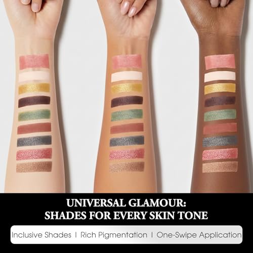 UCANBE Baked Eyeshadow & Blush Palette 9-Color