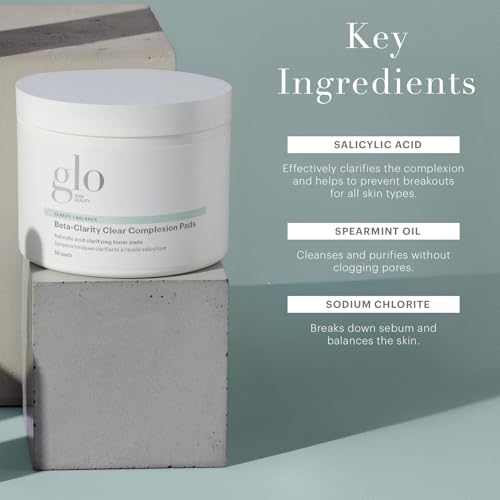 Glo Skin Beauty Clear Complexion Pads | Instantly Tones, Balances and Helps Promote Clearer Skin