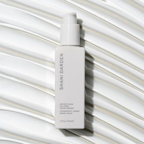 SHANI DARDEN SKIN CARE Weightless Oil-Free Moisturizer, Lightweight Moisturizer With Hyaluronic Acid Helps Hydrate Skin Without Clogging Pores, 2.54 fl oz