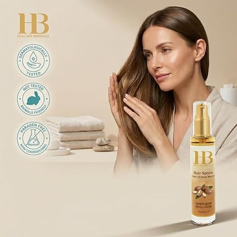 Argan Oil Hair Serum 50ml – Frizz Control & Shine