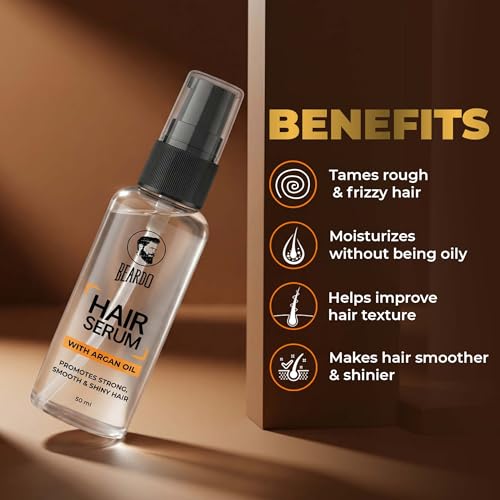 Beardo Hair Growth Serum for Men with Argan Oil