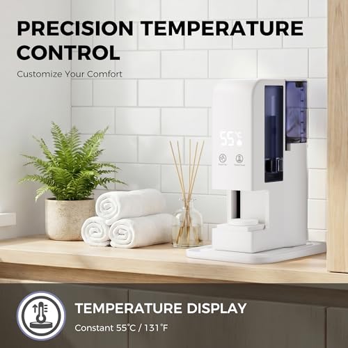 Hot Towel Warmer Dispenser with 40 Towels, 55°C