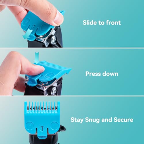 Wahl Clipper Guards Set #1/2, #1, #1 1/2 - 3 Piece Replacement