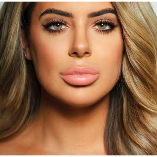 KAB Nude Matte Lipstick For Women ? Creamy, Hydrating Lipstick in Vanilla Cupcake Scent ?Ultra-Pigmented, Long-Lasting Lipstick with Precision Application Tip, Stiletto Bullet Lip Color