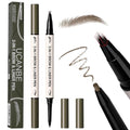 UCANBE 2-in-1 Eyebrow & Eyeliner Pen – Microblading Brow Brush + Ultra-Fine Liner