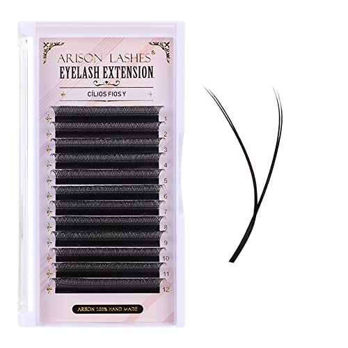 YY Eyelash Extensions C Curl 0.05mm Premade Fans 8-15mm