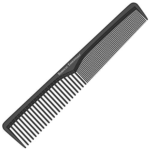 Professional Carbon Fiber Comb 7 inch Anti Static Heat Resistant