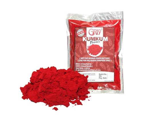 Indian Dark Red Kumkum Powder Sindoor 3.52oz
