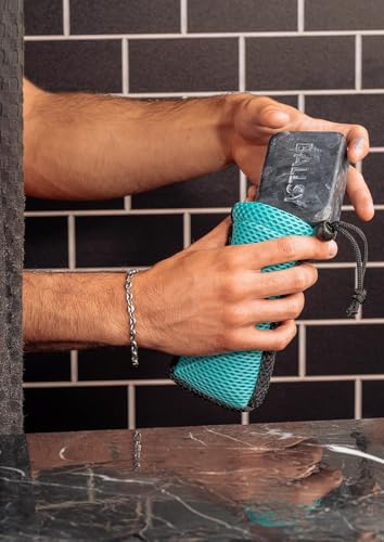 Ballsy Sud Sack Bar Soap Bag | Exfoliating Pouch for Men