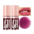 Anglicolor Lip Glow Oil - Hydrating Tinted Lip Gloss, 2PC Set