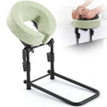 Qunclay Adjustable Massage Headrest for Bed, 5.5-17" Height