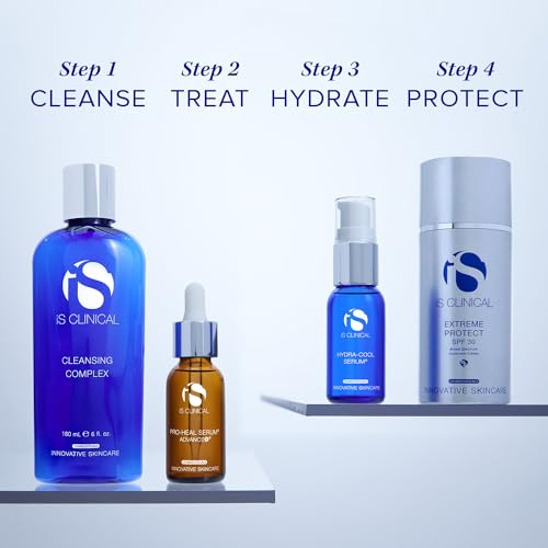iS CLINICAL Hydra-Cool Serum, Refreshing and Hydrating Skin Face Serum, Anti-Blemish, Anti-Redness