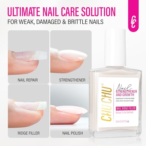 8-in-1 Nail Strengthener & Hardener for Women - 15ml