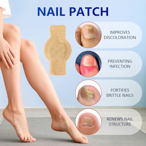 Nighttime Toenail Repair Patches - Extra Strength Foot Care (21 Pcs)