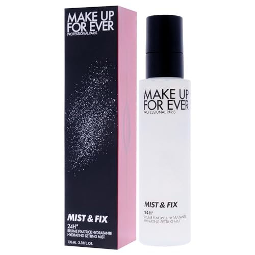 Mist and Fix 24 Hour Hydrating Setting Spray by Make Up For Ever for Women - 3.4 oz Spray