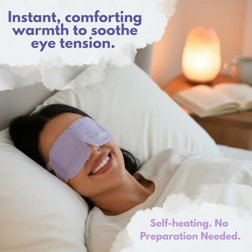 Self-Heating Steam Eye Mask for Sleep & Dry Eyes, 16 Pack
