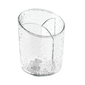 InterDesign Rain Cosmetic Organizer Cup for Vanity Cabinet, Clear