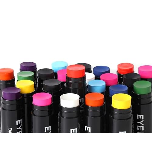 12 PACK EYE BLACK STICK, Anti-Glare Eyeblack For Baseball Football Softball Lacrosse, Sweat-Proof Eye Black Grease Paint, Game Day Sports Fans Accessories, Smooth & Long Lasting