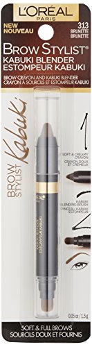 L'Oreal Paris Brow Stylist Kabuki Blender Crayon Brunette