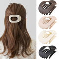 4-Piece Flat Claw Hair Clips for Thick & Thin Hair