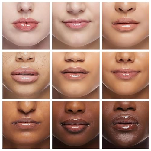 6 Hydrating Roll-On Lip Gloss Set - Moisturizing Lip Oil