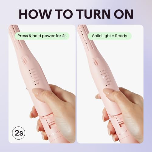 Cool Curl Pencil Curling Iron 0.65" for Short Hair & Pixie Cuts