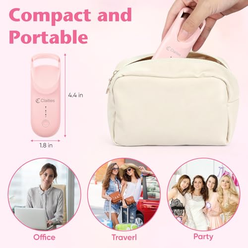 Heated Eyelash Curler with Dual-Temp Control & USB-C