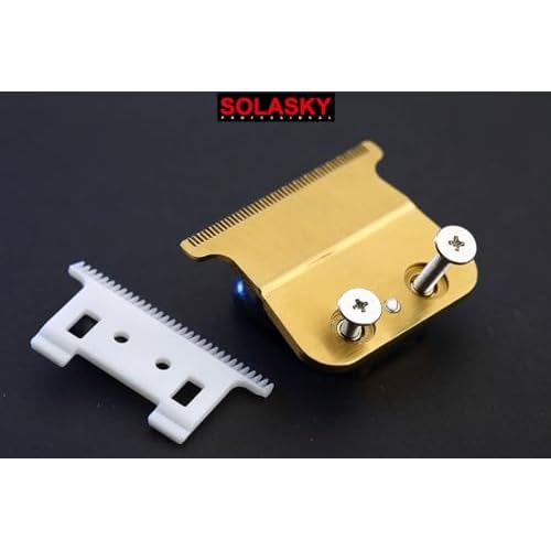 FX707 Replacement Trimmer Ceramic Blades Compatible with BaByL FX787 & FX726 Trimmer FX707Z Replacement Blades for BaByL Trimmer Blade