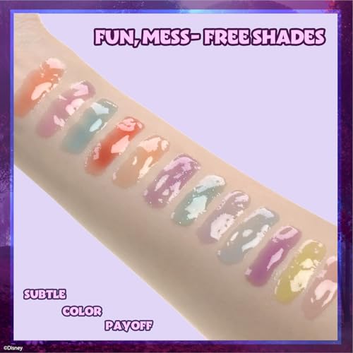Townley Girl Frozen 12-Piece Plant-Based Lip Gloss Set