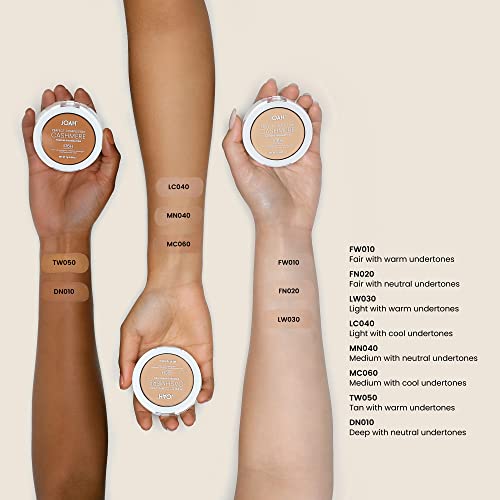 JOAH Cashmere Powder Foundation - Medium Coverage, 16HR Wear