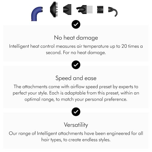 Dyson Supersonic™ Hair Dryer - Lightweight, Intelligent Heat Control