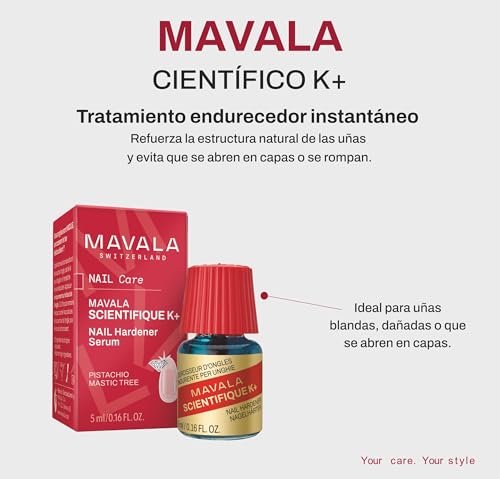 Mavala Scientifique K+ Nail Hardener & Strengthener Solution (0.16 fl oz)