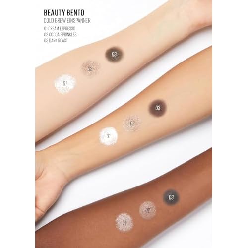 Kaja Beauty Bento Collection | Glitter + Shimmer + Matte | 21 Cold Brew Einsp?nner - Soft Ash Gray | 2019 Best of Beauty Award in Glitter