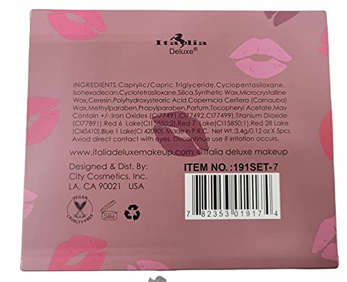Italia Deluxe Baddie Babe Mousse Matte Lipstick Set - 6 Shades