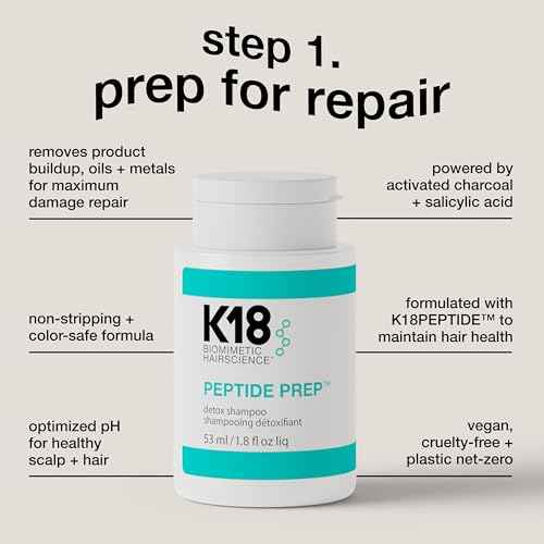 K18 Damage Repair Essentials Kit, Travel-Friendly Trio Featuring Mini Hair Mask, Mini Hair Oil & Detox Shampoo