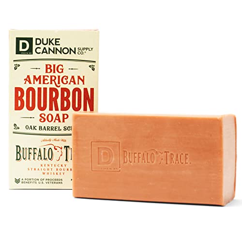 Duke Cannon Big Brick of Soap 3-Pack ? Bourbon ? Men¡¯s Heavy Duty Soap, Natural Ingredients, Long-Lasting, Rich Masculine Scent, 10 oz Each