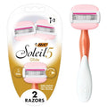 BIC Soleil 5 Glide Women's Disposable Razors - 2-Pack with 5 Blades