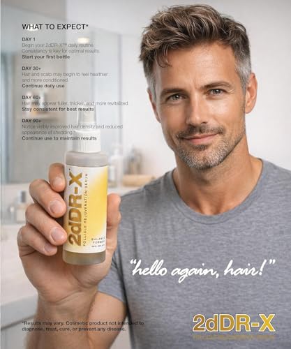 2dDR-X Hair Growth Serum for Thinning Hair - 100ml Vegan Treatment