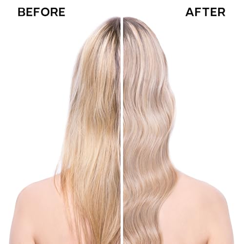 ALFAPARF MILANO Semi di Lino Blonde Anti-Yellow Spray for Blonde, Platinum and Silver Hair - Sulfate Free Lightening Spray - Removes Yellow, Brassy Tones - Detangles, Corrects Brassiness