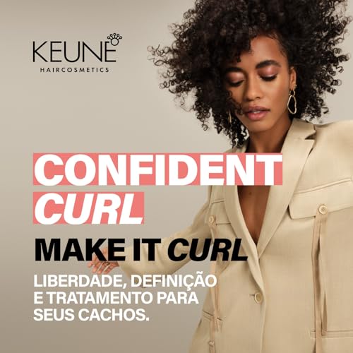 KEUNE Care Confident Curl Leave-In Cream | Coily Hair Frizz Control
