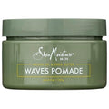 SheaMoisture Men Waves Pomade Argan Oil and Shea Butter - Hair Care Styling Product for Frizz Control and Waves - Men's styling hair wax 4 oz (1)