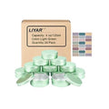 4oz Aluminum Tins with Lids, 24 Pack Round Tins for Salves, Spices, Lotion Bars or Balms (Pale Green)