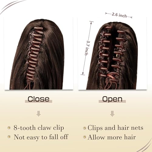 13" Curly Ponytail Extension Clip Synthetic Hair