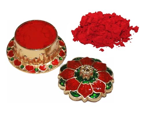 Indian Red Kumkum Powder Sindoor for Weddings & Rituals