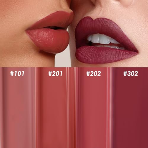FOCALLURE TRUE MATTE Liquid Lipstick, Velvet Matte Lip Color, No Smudge & Non-drying lipstick, High Comfort for All-Day Wear, Vigor Lust