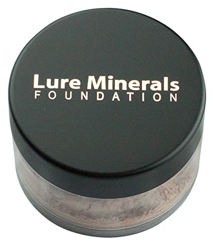 Lure Minerals Foundation (formerly Pure Minerals) Loose Powder 8g Sifter Jar- Choose Color,free of Harmful Ingredients (Compare to Bare Mineral Foundation) (Fairly Light -Matte)