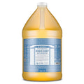 Dr. Bronner's Pure-Castile Magic Soap Liquid (Baby Unscented, 1 Gallon) ? Made with Regenerative Organic Certified Oils- For Sensitive Skin, Babies, Face, Hair, Laundry, Dishes, Hand Soap & Body Wash